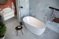freistehende Badewanne 160x75 cm Olia Acrylwanne Standbadewanne (id: 1996)