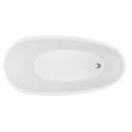 freistehende Badewanne 160x75 cm Olia Acrylwanne Standbadewanne (id: 1996)
