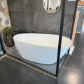 freistehende Badewanne 160x75 cm Olia Acrylwanne Standbadewanne (id: 1996)