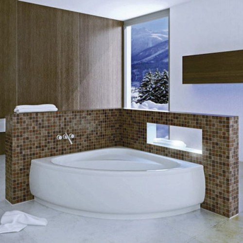 Badewanne Eckwanne Luksja 148x148 cm (id: 89)