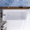 Badewanne Acrylwanne 150x70 cm Savia + Ablauf Viega (id: 2006)