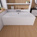 Badewanne Acrylwanne 190x90 cm Pryzmat + Ablauf Viega (id: 2026) Acrylschürze