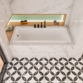 Badewanne 160x70 cm Marella Slim niedriger Rand+ Ablauf Viega (id: 2029)