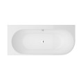 Badewanne Eckwanne 170x75 cm Oceana Side links für Zwei + Ablauf Viega (id: 2032)