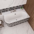 Badewanne Eckwanne 170x75 cm Oceana Side rechts für Zwei + Ablauf Viega (id: 2033)