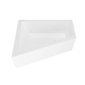 Badewanne Eckbadewanne 180 x 130 cm Sfera Maxi links für zwei Personen (id: 2034)