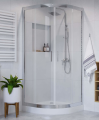 Set Duschsystem Handbrause Armatur Dusche Regendusche Stange GLAD Rain chrom (id: 2050)