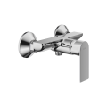Set Duschsystem Handbrause Armatur Dusche Regendusche Stange GLAD Rain chrom (id: 2050)