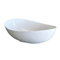freistehende Badewanne 160x92 cm Siya Standbadewanne Mineralguss (id: 2064)