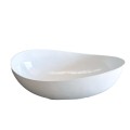 freistehende Badewanne 160x92 cm Siya Standbadewanne Mineralguss (id: 2064)