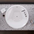 große Badewanne 160 cm Great Arc runde Doppelwanne Duo-Wanne kreisrund (id: 2066)