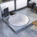 große Badewanne 160 cm Great Arc runde Doppelwanne Duo-Wanne kreisrund (id: 2066)