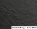 Duschwanne Dusche 90x90 Duschtasse Brausewanne Viertelkreis flach schwarz Stein Effekt (id: 2084)