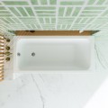 Badewanne Acrylwanne 160x70 cm Basic + Ablauf Viega (id: 2089)
