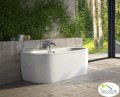 Vorwand-Badewanne freistehende Badewanne 150 x 75 cm Vista