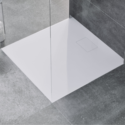Duschwanne Duschtasse 90x90 cm moderne Brausewanne Dusche Viereck Quadrat (id: 2121)
