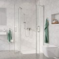 Duschwanne Duschtasse 90x90 cm moderne Brausewanne Dusche Viereck Quadrat (id: 2121)
