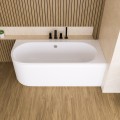 Badewanne Eckwanne 170x75 cm Oceana Side rechts für Zwei + Ablauf Viega (id: 2033)