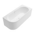 Badewanne Eckwanne 170x75 cm Oceana Side rechts für Zwei + Ablauf Viega (id: 2033)