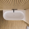 Badewanne Eckwanne 170x75 cm Oceana Side rechts für Zwei + Ablauf Viega (id: 2033)