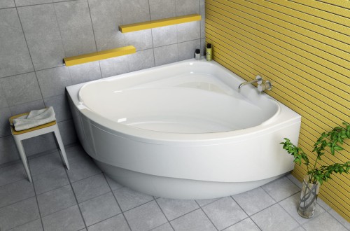 Badewanne Eckwanne 140x140 cm Acrylwanne Standard (id: 111)