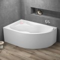 Badewanne Eckwanne Dora 170x110 cm links (id: 112)