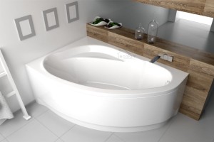 Badewanne Eckwanne Marea 150x100 links