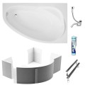 Badewanne Eckwanne Marea 150x100 rechts (id: 123)