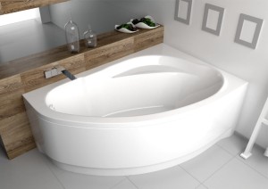 Badewanne Eckwanne Marea 160x100 rechts