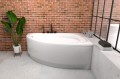 Badewanne Eckwanne Marea 160x100 rechts (id: 126)