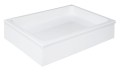 Duschwanne Duschtasse Brausewanne Rechteck 80x100 x 26 cm Grawello zum Verfliesen (id: 141)