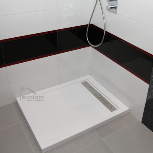 Duschwanne 140x80 x 5,5 cm West Duschtasse Brausewanne Rechteck (id: 158)