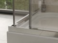 Duschkabine Viereck 80x80 x 185 cm Dusche transparentes Glas Modern (id: 178)