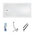 Badewanne Rechteck 140x70 cm Bona Acrylwanne (id: 196)