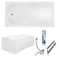 Badewanne Rechteck 140x70 cm Bona Acrylwanne (id: 196)