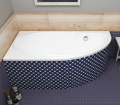 Badewanne Eckwanne MIKI 140x70 cm links (id: 211)
