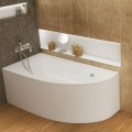 Badewanne Eckwanne MIKI 145x85 cm links (id: 204)
