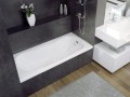 Badewanne 150x70 cm Aria Prosafe Rechteck flach (id: 210)