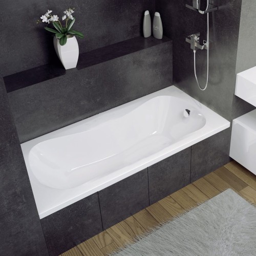 Badewanne 150x70 cm Aria Prosafe Rechteck flach (id: 210)