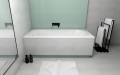 Badewanne 150x70 cm Aria Prosafe Rechteck flach (id: 210)