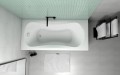 Badewanne 150x70 cm Aria Prosafe Rechteck flach (id: 210)