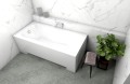 Badewanne Rechteck 150x70 cm Aria Plus + Handgriffe (id: 559)