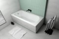 Badewanne Rechteck 150x70 cm Aria Plus + Handgriffe (id: 559)