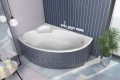 Badewanne Eckbadewanne 155x95 cm Finezja links (id: 213)
