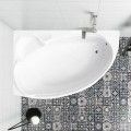 Badewanne Eckbadewanne 170x110 cm Finezja links (id: 214)