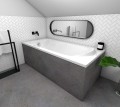 Badewanne Rechteck Medium 170x75 cm (id: 371)