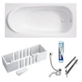Badewanne Rechteck Medium 170x75 cm (id: 371)