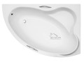 Badewanne Eckbadewanne Ada 140x90 cm rechts + Handgriffe (id: 224)