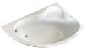 Badewanne Eckbadewanne 160x100 cm rechts Ada + Handgriffe (id: 225)