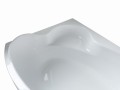 Badewanne Eckbadewanne 160x100 cm rechts Ada + Handgriffe (id: 225)